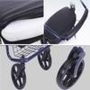 ANIFM Elderly Walker Shopping Cart, Foldable Portable Walker with Seat and Hand Brakes view 4