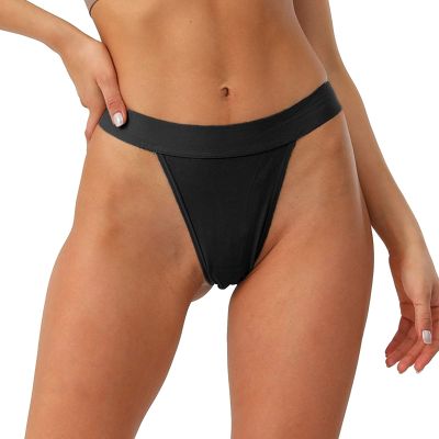 SKFLABOOF Women's Thongs & Hipsters, Open-Crotch Panties, Cotton Lingerie Multi-Pack