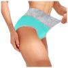 SKFLABOOF Women's Nude High-Waisted Cotton Open-Crotch Thong view 1