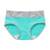 SKFLABOOF Women's Nude High-Waisted Cotton Open-Crotch Thong view 3