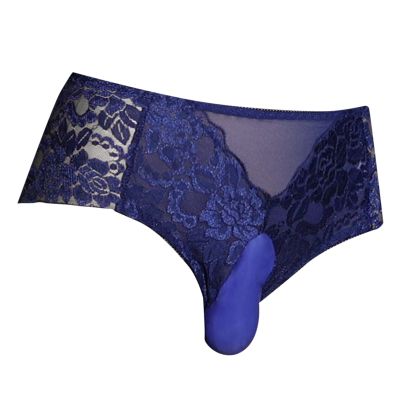 SKFLABOOF Men's Latex Boxer Briefs, Thong-Style Underwear