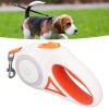 Retractable Dog Leash with Bright LED Light, One-Hand Brake, Pause Lock, Tangle-Free, Durable (Type 3) view 4