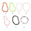 Ailan Acrylic Women's Chain Necklace, Decorative Choker, White view 4