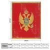 Yelolyio Montenegro Throw Blanket for Men, Women, and Children, Flannel Blanket, 50 x 60 in view 2