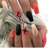 2 Pieces Tropical Summer Palm Design Nail Stickers, Coconut Palm Water-Transfer Decals, DIY Nail Art Decor - 18 view 4