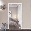 Pet Screen Door, 120 x 220 cm, Zipper Mesh Curtain Door view 2