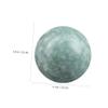 Lurrose Marble Hand Massage Balls, Set of 2, Green and Black, Round Hand Exercise Balls for Pressure Relief and Muscle Relaxation view 2