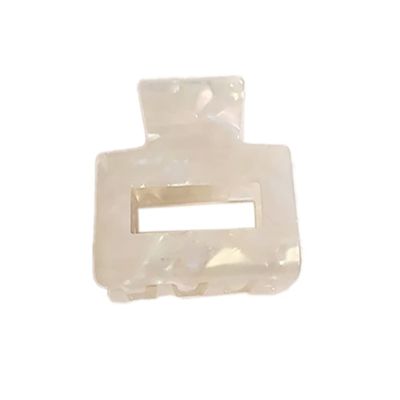4-Piece Hair Claw Clips for Women and Girls, 5 cm, Small Clips for Medium and Thin Hair, Non-Slip Rectangular Hair Clips, Symphony Wei