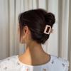 4-Piece Hair Claw Clips for Women and Girls, 5 cm, Small Clips for Medium and Thin Hair, Non-Slip Rectangular Hair Clips, Symphony Wei view 2