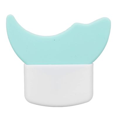 Silicone Eyeliner and Mascara Shield with Dual Curves