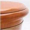 Wooden Foot Bath Bucket with Cover, Oak Foot Spa Basin view 3