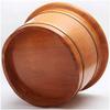 Wooden Foot Bath Bucket with Cover, Oak Foot Spa Basin view 4