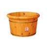 Wooden Foot Bath Bucket, Sauna Foot Spa for Adults, Home Pedicure and Foot Massage Tub view 1
