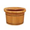 ANIFM Wooden Foot Bath Bucket, Deep Relaxation Foot Spa for Adults, Size B view 1