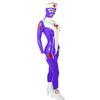 Oversized Wetlook PVC Shiny Stage Cosplay Tights Full-Coverage Zentai Catsuit Long-Sleeve Bodysuit Sexy Body Shaper Teddy view 1
