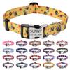 Mihqy Personalized Dog Collar with Engraved Name and Phone Number - Soft & Comfortable view 1