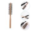 minkissy Small Round Blow-Dry Brush, Schima Wood, Nylon Bristles view 2