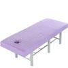 Highdi Massage Table Cover with Face Hole, Washable, Stretch-Fit, Soft and Breathable, 80 x 190 cm, Purple view 1