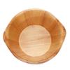 Wooden Foot Bath Barrel for Adults, Oak Basin, 26 cm High view 3