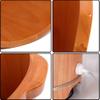 ANIFM Wooden Foot Bath Bucket, Foot Spa Basin for Massage, Sauna, and Soaking view 4