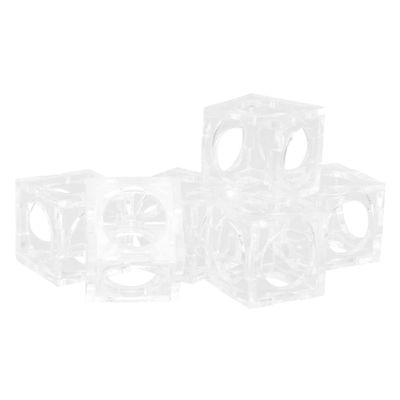 POPETPOP 6-Pack Acrylic Shrimp Houses for Aquarium Decoration