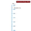 Sourcing Map 200 cm Metric Growth Chart Wall Decor with Marker, Light Blue view 2