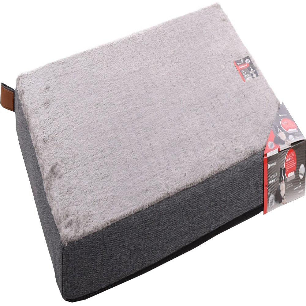 Flamingo Carlota Rectangular Pillow, Light Gray, 80 x 55 x 8 cm