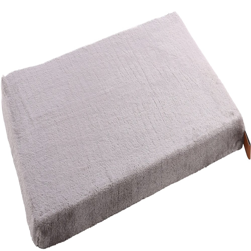 Flamingo Carlota Rectangular Cushion, Light Gray, 100.5 x 63 x 5 cm