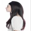 WIG ME UP H9306-2T33 Long Straight Half Wig with Headband, Mahogany Brown Mix, 65 cm view 3