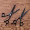 Hairdressing Scissors Set, 6.0 in (17 cm), 440C Stainless Steel, Black view 2