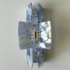 ella cases Alma Large Square Hair Claw, Azure Blue Mother-of-Pearl view 2