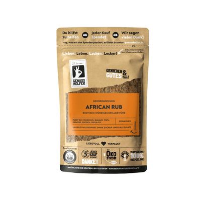 Bremer Gewürzhandel African Rub African Spice Blend for BBQ, 3 x 50 g