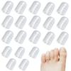 20-Piece Silicone Toe Protectors, Anti-Friction Gel Toe Caps for Men and Women view 1