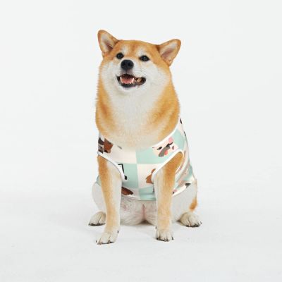 Sleeveless Printed Symbol T-Shirts for Large Dogs, Soft and Breathable, XL–5XL