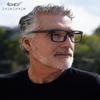 Eyekepper 5-Pack Reading Glasses for Men and Women, Oversized Square Frames with Spring Hinges, Black, +2.00 view 2