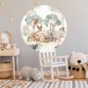 WANDKIND Forest Animals Round Wall Decal for Kids’ Rooms, 40 x 40 cm view 3