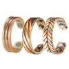 3X-4 Strong Magnetic Arthritis Copper Rings for Women, 3500 Gauss view 1
