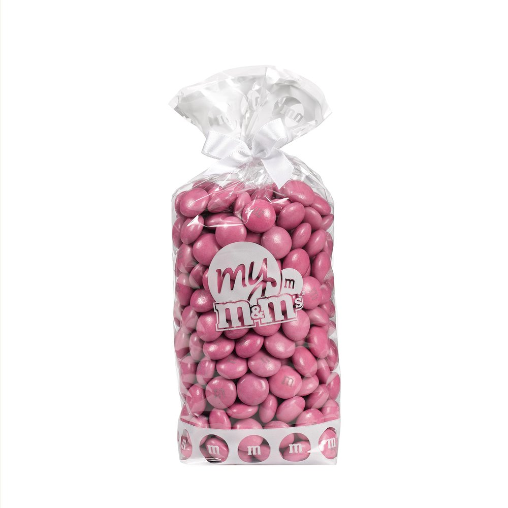 M&M'S Milk Chocolate Candies, Light Pink, 300 g Bag, DIY for Weddings, Birthdays, Candy Buffets, Christenings and Gender Reveals