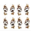Gold Face Glitter Jewel Stickers, 4-Piece Set BF1012 view 1