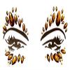 Gold Face Glitter Jewel Stickers, 4-Piece Set BF1012 view 2