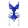 SKFLABOOF Sexy Lingerie Set, Transparent Dress and Tights, XXL view 4