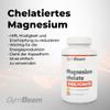GymBeam Chelated Magnesium Bisglycinate – High-Dose Capsules, 225 mg per Daily Dose, 60 Servings, Supports Muscle Function, Mental Function and the Nervous System, Reduces Fatigue (180 Capsules) view 2