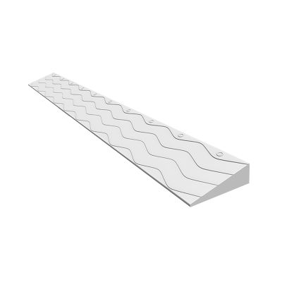 Portable Door Threshold Ramps, Wheelchair Ramp, Plastic Ramp for Robot Scooters and Bicycles (Color: A, Size: 100 x 8 x 2.5 cm)