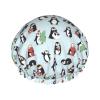 Cute Penguin Reusable Double-Layer Shower Cap view 1