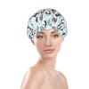 Cute Penguin Reusable Double-Layer Shower Cap view 3