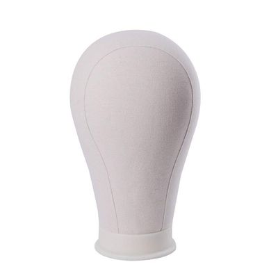 Mannequin Wig Stand with Canvas Head, 22 in