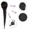 15-Inch Synthetic Fishtail Braid Messy Bun Hairpiece view 3