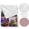 Personalized Photo & Text Sherpa Blanket view 2