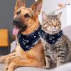 2-Pack Dog Bandanas with Guitars and Musical Notes on Black view 4