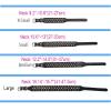 haoyueer Dog Collar, Soft PU Leather, Mushroom and Stud Details, Adjustable, Hot Pink, XS view 2